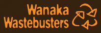 Wanaka Wastebusters Logo No URL tussock on chocolate lrg